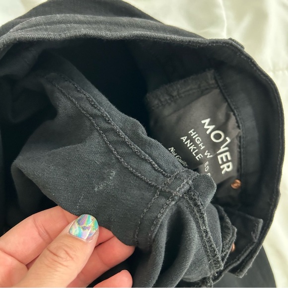 Mother High Waisted Rider Ankle jeans Not Guilty 25 - Picture 12 of 16